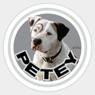 Petey 1 Sticker